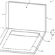 This is rudimentary drawing of what Apple’s dual-screen device might look like.